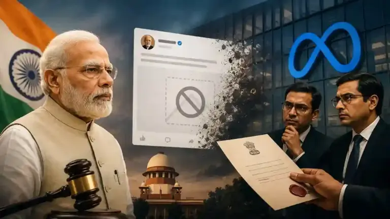 PM Modi Post Meta  પીએમ મોદીની પોસ્ટ ગાયબ થવા પર ‘મેટા’ સામે સકંજો ટેકનિકલ ભૂલ કહીને નહીં છટકી શકો, દિલ્હીનું તેડું મોકલાયું.