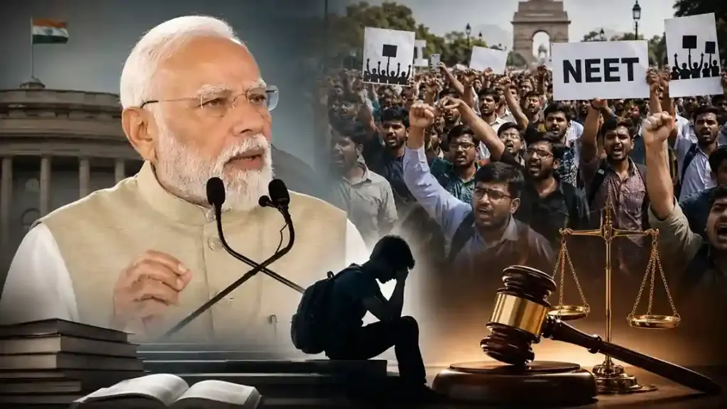 PM Modi Video Message NEET Paper Leak નીટ પેપર લીક વિવાદ અંગે PM મોદીનો વિદ્યાર્થીઓને ખાસ વીડિયો મેસેજ, ન્યાયની આપી ખાતરી