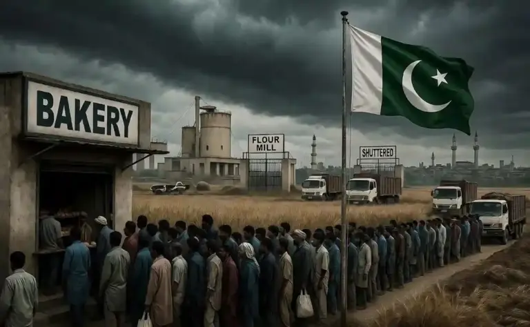Pakistan Wheat Crisis  ભૂખમરાના આરે પાકિસ્તાન ઘઉંની તંગીને કારણે લોટનું અસ્તિત્વ જોખમમાં, લાખો લોકોની મુસીબત વધી.