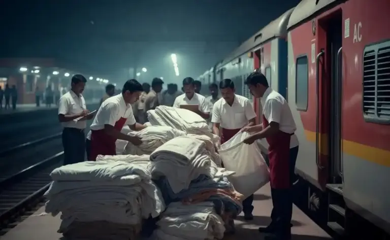 Railway Theft  રેલવેમાં લાખોનો હાથફેરો! AC કોચમાંથી ચોરાઈ ગયા ₹1.27 કરોડના બેડશીટ, ટુવાલ અને ધાબળા!