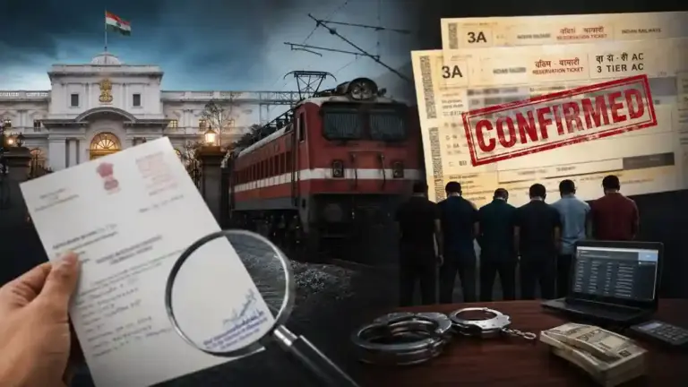 Raj Bhavan fake letterhead scam  રાજભવનના બોગસ પત્રોથી LTT ની ટ્રેનોમાં 3AC કન્ફર્મેશન મેળવવાનો પર્દાફાશ