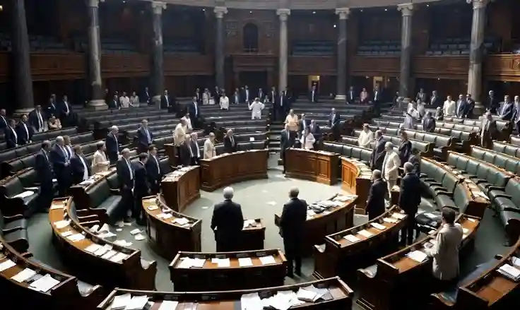 Rajya Sabha proceedings adjourned for third time સવારથી અત્યાર સુધી રાજયસભાની કાર્યવાહી ત્રીજી વખત સ્થગિત, સંસદમાં હંગામા અને ગતિરોધ યથાવત