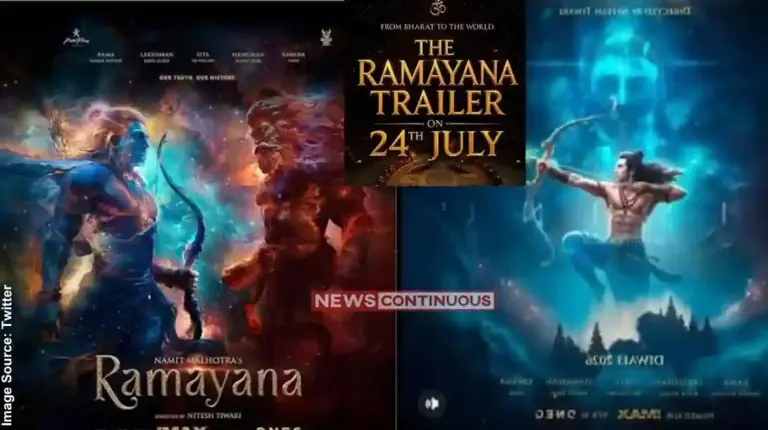 Ramayana Movie Trailer  રણબીર કપૂર અને યશની 'રામાયણ'નું ટ્રેલર 24 જુલાઈએ થશે રિલીઝ દર્શકોમાં ભારે ઉત્સુકતા