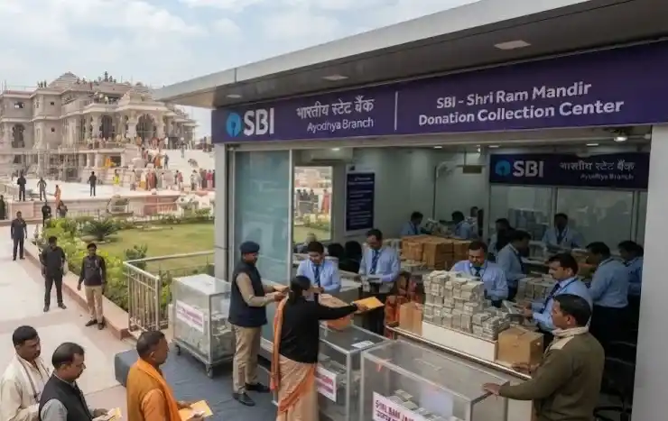 SBI's role in Ram Temple donation case  રામ મંદિર દાન ચોરી કેસમાં SIT એ SBI ની ભૂમિકા પર ઉઠાવ્યા સવાલ, બેંક કર્મચારીની થશે પૂછપરછ