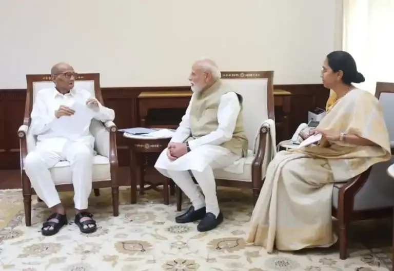 Sharad Pawar Meets PM Narendra Modi  જંતરમંતર આંદોલન વચ્ચે મોટો ઘટનાક્રમ, શરદ પવારે પીએમ મોદી સાથે કરી મુલાકાત, જંતરમંતર આંદોલન પર મંથન