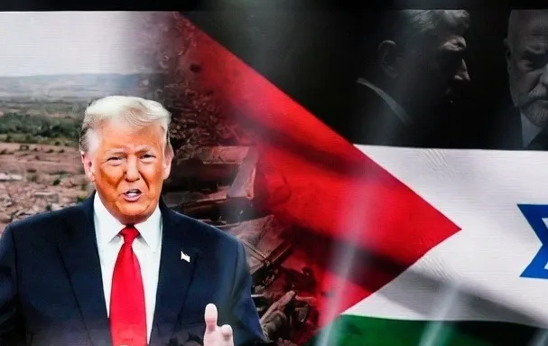 Trump Gaza War Deal Announcement  ઇઝરાયલહમાસ યુદ્ધ વિરામ તરફ મોટું પગલું ટ્રમ્પે ગાઝા કરારને ગણાવ્યો ઐતિહાસિક..