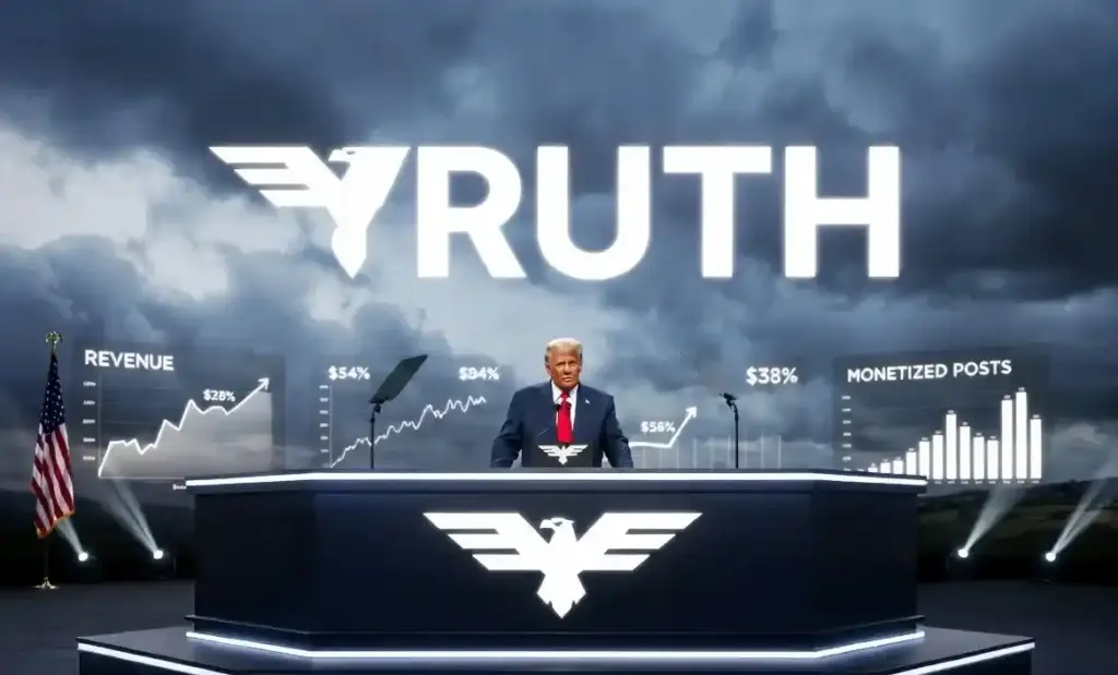 Trump's Truth Social Monetization ટ્રમ્પ હવે 'ટ્રુથ સોશિયલ' પરથી પણ કરશે ડોલર્સમાં કમાણી પોસ્ટિંગ દ્વારા આવક મેળવવાની નવી યોજના