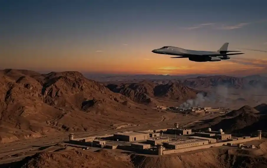 US Deploys B1 Bomber Against Iran મહાયુદ્ધના બ્યુગલ વાગ્યા? ઈરાન સરહદે અમેરિકાના સુપરસોનિક બોમ્બરોની એન્ટ્રીથી ખળભળાટ!