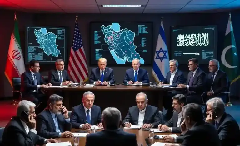 US Iran War Diplomatic Escalation  રણમેદાન બનતું મિડલ ઈસ્ટ ઈરાનની મધ્યસ્થતાની કોશિશ, અમેરિકાઈઝરાયેલની ગુપ્ત રણનીતિ