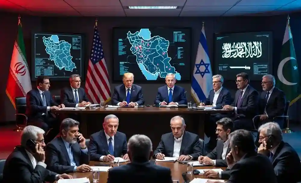 US Iran War Diplomatic Escalation  રણમેદાન બનતું મિડલ ઈસ્ટ ઈરાનની મધ્યસ્થતાની કોશિશ, અમેરિકાઈઝરાયેલની ગુપ્ત રણનીતિ