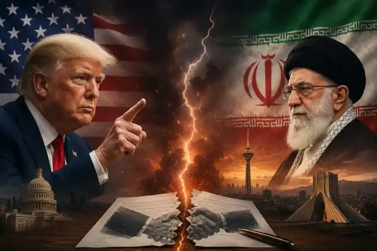 US Iran deal cancelled Trump announcement  પાકિસ્તાનની મધ્યસ્થતા નિષ્ફળ ગઈ, ટ્રમ્પે ઈરાન સાથેનો કરાર ખતમ કરવાની કરી જાહેરાત