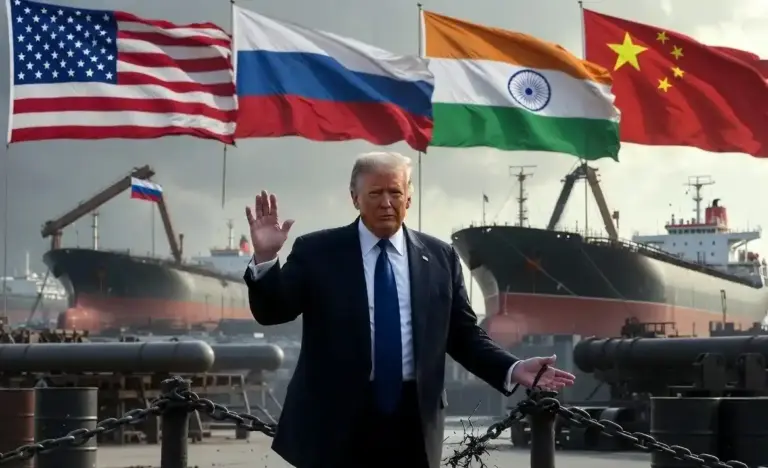 US Russia Oil Tariff Cut Updates  ટ્રમ્પ નરમ પડ્યા! રશિયન ઓઈલ ખરીદતા ભારતચીનને અમેરિકાની મોટી રાહત; ૫૦૦% ટેરિફ લગાવવાની જીદ છોડી લીધો આ મોટો નિર્ણય!