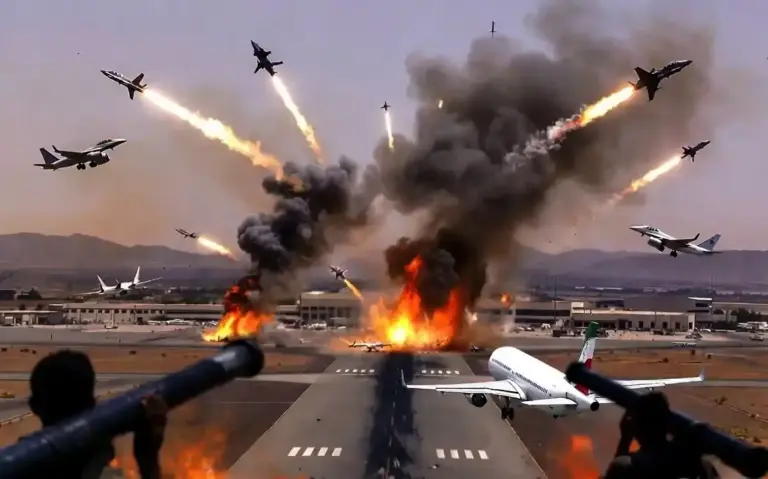 Yemen Sanaa Airport Attack  ઈરાનઅમેરિકા જંગની આગ યમન સુધી પહોંચી, સાઉદીનો રનવે પર પ્રહાર, હૂતીઓનો 'બદલા'નો હુંકાર.