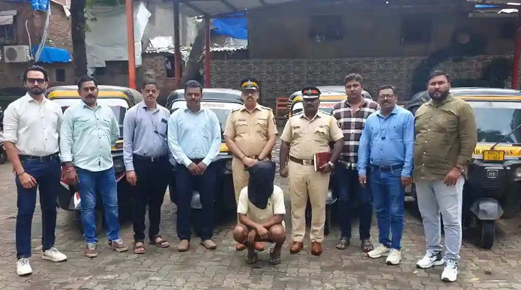 Auto Rickshaw Thief Arrested in Mumbai મુંબઈમાં સક્રિય ઓટો રિક્ષા ચોર ઝડપાયો ૪ વાહનો કબજે..