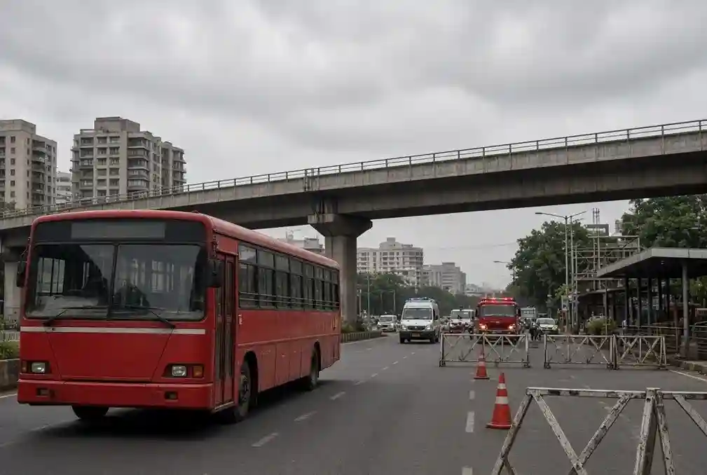 BEST bus accident at Mulund  મુંબઈમાં બેફામ બેસ્ટ બસનો કહેર, રોડ ક્રોસ કરી રહેલી ૫૬ વર્ષીય મહિલાને બસે કચડી નાખી