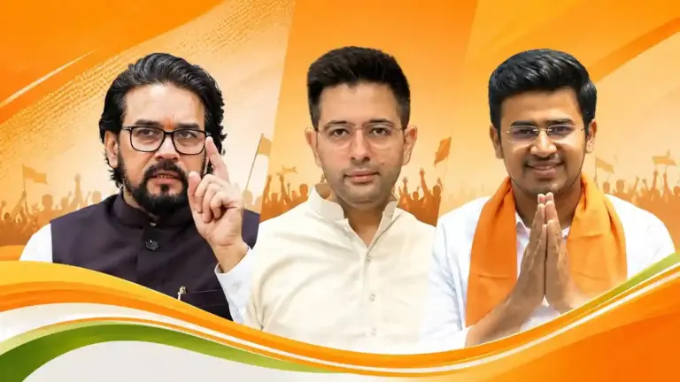 BJP Yuva Morcha leadership   શું મંત્રી બનશે અનુરાગ ઠાકુર, રાઘવ ચઢ્ઢા અને તેજસ્વી સુર્યા? સંગઠનમાં જગ્યા ન મળતા શરૂ થઈ નવી ચર્ચાઓ