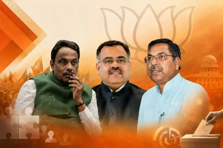 BJP assembly polls strategy  ચૂંટણી પહેલા ભાજપનું એક્શન પ્લાન વિવિધ રાજ્યો માટે સહપ્રભારીઓની નિમણૂક કરીને રણનીતિ મજબૂત બનાવી