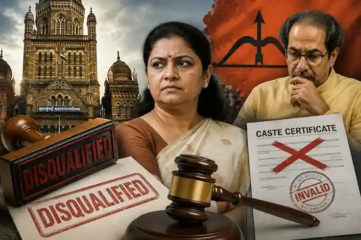 BMC Corporator Disqualified BMC ચૂંટણી પહેલા ઠાકરે સેના માટે ખરાબ સમાચાર દિગ્ગજ નેતા વિશાખા રાઉતની મુશ્કેલીઓ વધી, કાઉન્સિલર પદ પર લટકતી તલવાર.