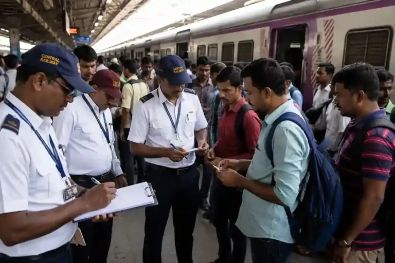 Central Railway Ticketless Travel  અંબરનાથમાં બિનટિકિટ મુસાફરો સામે સઘન ચેકિંગ અભિયાન, રેલવેએ વસૂલ્યો મોટો દંડ