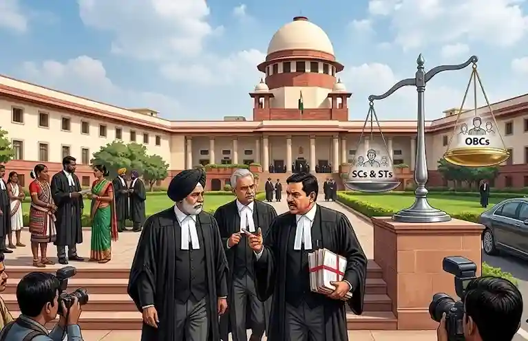 Centre SC ST Creamy Layer Supreme Court  SCST અનામતમાં નહીં લાગે 'ક્રીમી લેયર', કેન્દ્ર સરકારે સુપ્રીમ કોર્ટમાં આપ્યું સોગંદનામું!