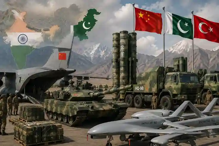 China Turkey weapon in Pakistan ડ્રેગન અને તુર્કીની નવી ચાલ..? પાકિસ્તાનમાં અત્યાધુનિક ડિફેન્સ સિસ્ટમ પહોંચતા ભારતીય રક્ષા મંત્રાલય એલર્ટ!