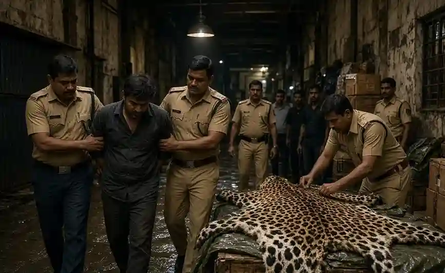 Dongri Wildlife Smuggling ડોંગરી પોલીસે વન્યજીવ તસ્કરીનો પર્દાફાશ કર્યો ૩૦ લાખના મુદ્દામાલ સાથે એક ઝડપાયો