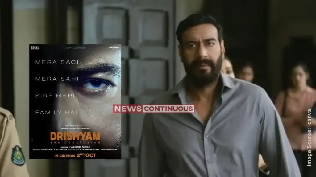 Drishyam 3 title announcement 'દ્રશ્યમ ૩' નું ઓફિશિયલ ટાઇટલ જાહેર, નવા પોસ્ટર સાથે ફિલ્મની રિલીઝ ડેટ પણ આવી સામે