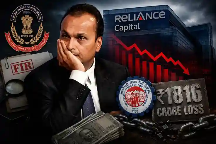 EPFO Reliance Capital FIR રિલાયન્સ કેપિટલના કારણે EPFO ને ૧,૮૧૬ કરોડ રૂપિયાનું નુકસાન, CBI એ અનિલ અંબાણી અને કંપની સામે નોંધી FIR