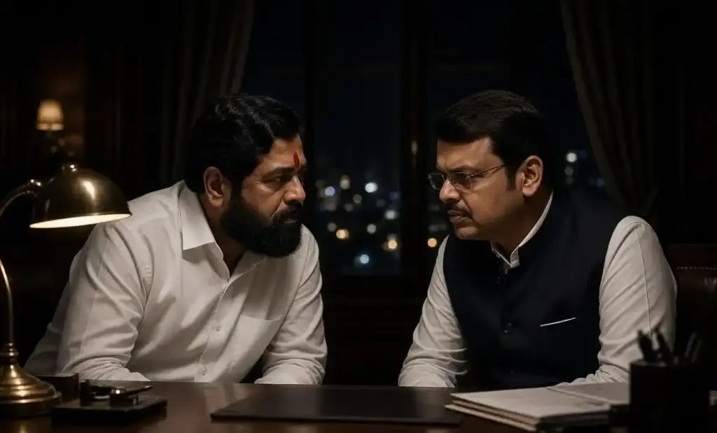 Eknath Shinde Devendra Fadnavis Late Night Meeting મહારાષ્ટ્રમાં મોટી રાજકીય હલચલ, એકનાથ શિંદે અને દેવેન્દ્ર ફડણવીસ વચ્ચે મોડી રાત્રે બેઠક, કારણ આવ્યું સામે