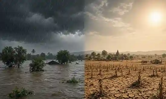 El Nino Impact  અલ નિનોની ભારતીય ચોમાસા પર કેવી અસર પડે છે? ભારે વરસાદ, પૂર અને દુષ્કાળ પાછળનું મોટું કારણ