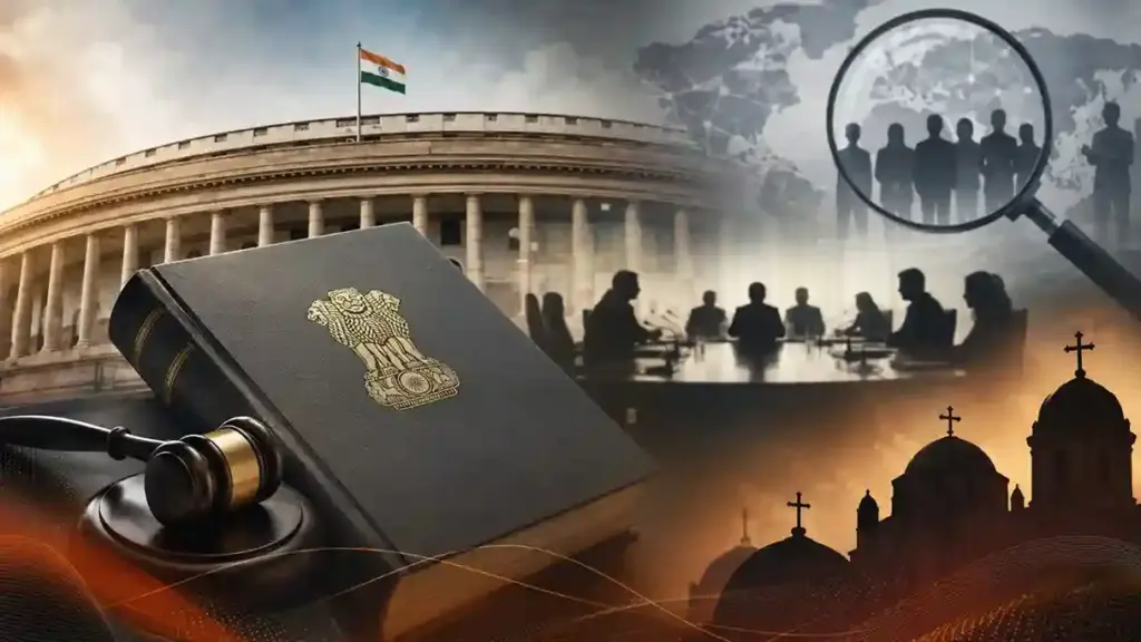 FCRA Bill JPC Review વિદેશી ફંડિંગ કાયદામાં ફેરફારથી કેમ મચ્યો હોબાળો? ચર્ચનો વિરોધ અને યુએસ દબાણ વચ્ચે સરકાર માટે JPC કેમ બન્યું સેફટી વાલ્વ