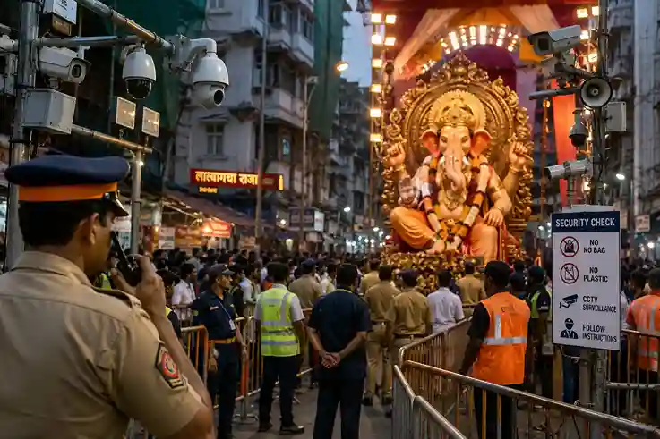 Ganeshotsav safety measures ભુલેશ્વર દુર્ઘટનાથી મોટો બોધપાઠ લાલબાગપરેલમાં ગણેશોત્સવને લઈને કઠોર પગલાં, આગમન પૂર્વે જ તંત્ર એલર્ટ