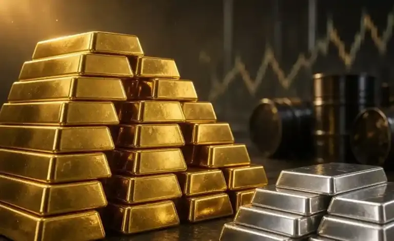 Gold and Silver Price Today  ક્રૂડ ઓઈલની અસ્થિરતા છતાં સોનાના ભાવમાં જબરદસ્ત તેજી, બે મહિનાના રેકોર્ડ સ્તરે પહોંચ્યા ભાવ