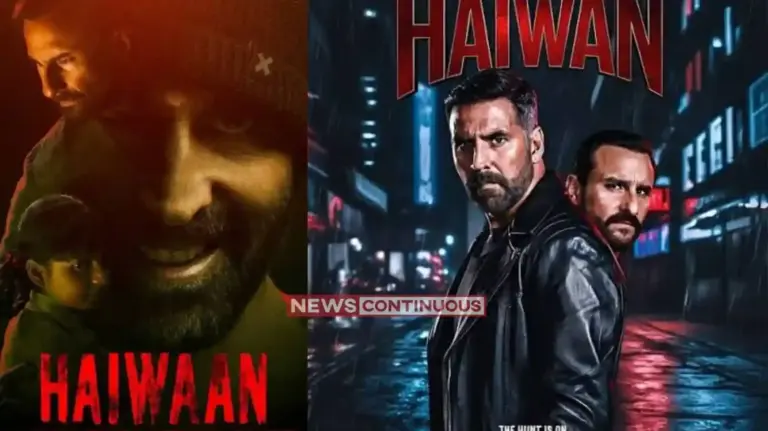 Haiwan Trailer Release   હૈવાન'નું ટ્રેલર રિલીઝ અક્ષય કુમારનો અત્યાર સુધીનો સૌથી ખૌફનાક વિલન અવતાર, દૃષ્ટિહીન સૈફ અલી ખાન સાથે જોરદાર ટક્કર