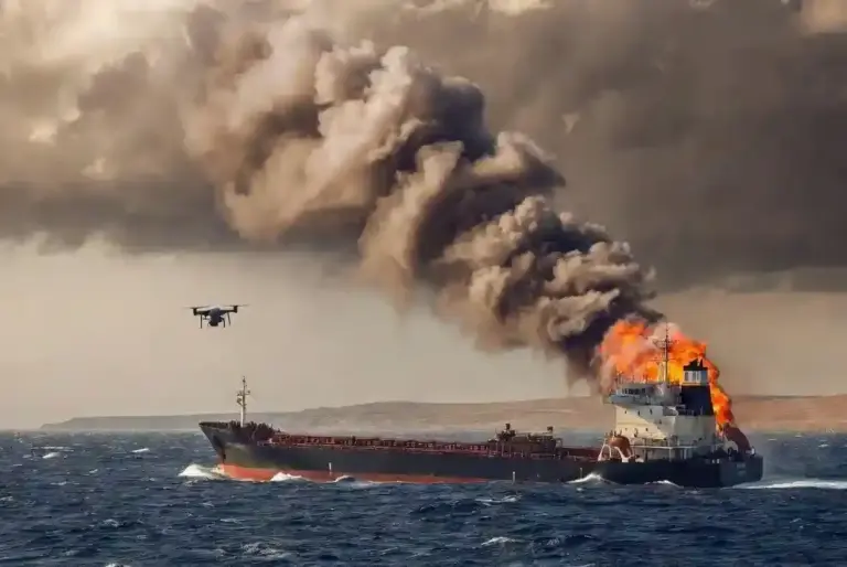 Houthi Drone Attack On Indian Ship  લાલ સમુદ્રમાં વધતો તણાવ હૂતી વિદ્રોહીઓએ ભારતીય જહાજને બનાવ્યું નિશાન, આંતરરાષ્ટ્રીય સ્તરે મચી ચિંતા