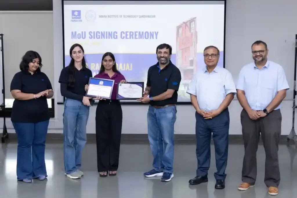 IITGN Bajaj Auto Foundation Partnership  એન્જિનિયરિંગ ક્ષેત્રે મહિલાઓને પ્રોત્સાહન આપવા IIT ગાંધીનગર અને બજાજ ઓટો ફાઉન્ડેશન વચ્ચે મહત્વપૂર્ણ ભાગીદારી