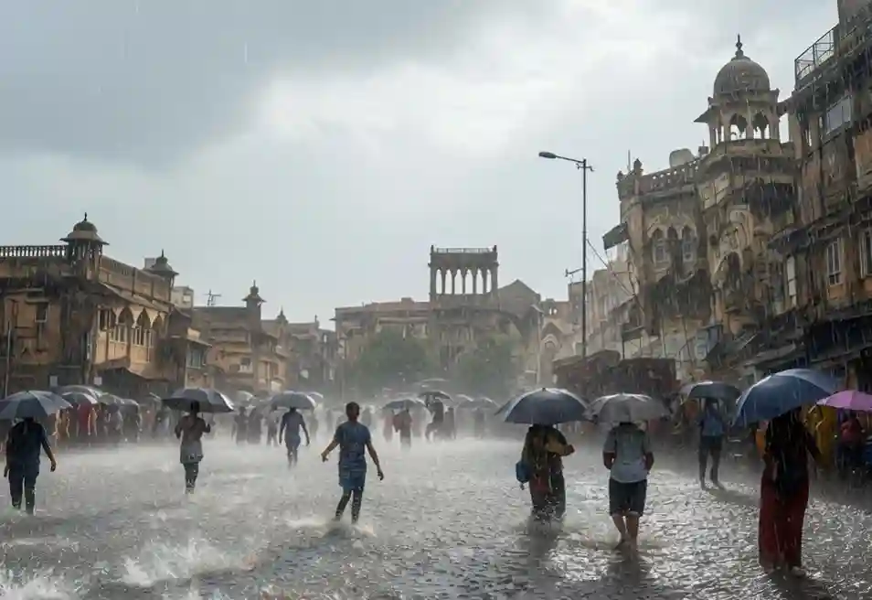 Intense Rain in Mumbai અલ નીનોની અસર વચ્ચે મુંબઈમાં મુશળધાર વરસાદ, હવામાન વિભાગની આગાહીથી નાગરિકોમાં મૂંઝવણ