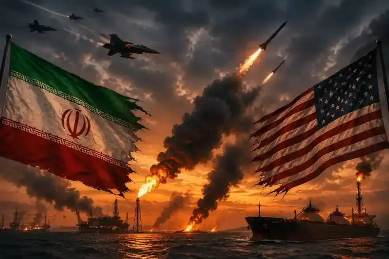 Iran US War   મધ્ય પૂર્વમાં મહાવિનાશના એંધાણ... લારકખાર્ગ ટાપુ પર હુમલા બાદ ઈરાને અમેરિકા અને સાથીદારોને આપી ચેતવણી