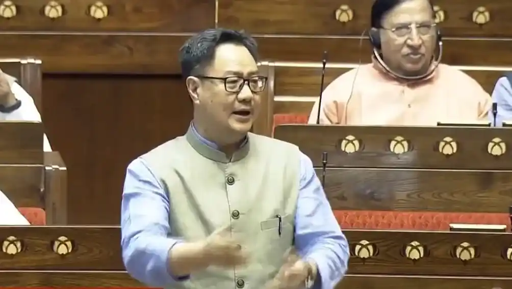 Kiren Rijiju praises Rahul Gandhi ભાજપના મંત્રીએ કરી રાહુલ ગાંધીની પ્રશંસા, કોંગ્રેસ નેતાના આ વીડિયો પર ફિદા થયા મંત્રી કિરેન રિજિજુ