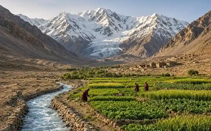 Ladakh Glacier Melt પાણીની કટોકટી વચ્ચે લદાખનો નવતર પ્રયોગ રોજ ૯ કરોડ લીટર ગ્લેશિયર વોટરથી સીંચાશે ૧૦૦૦ એકર જમીન.