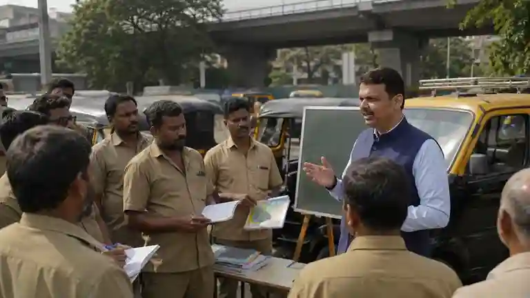 Maharashtra Auto Taxi Marathi Deadline Extension  મરાઠી ન આવડતી હોય તો ટેન્શન નહીં!  મહારાષ્ટ્રમાં ડ્રાઇવરોને ૧ વર્ષની ડેડલાઇન, ગોઠવ્યા ખાસ વર્ગો