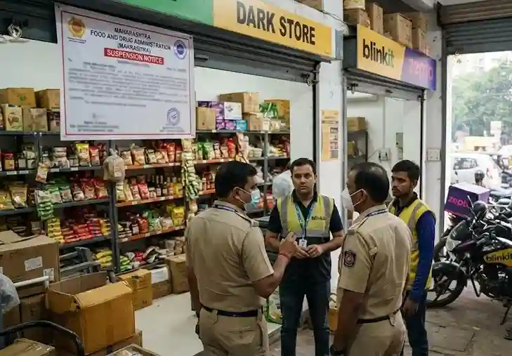 Maharashtra FDA Blinkit Zepto મહારાષ્ટ્ર એફડીએનું મોટું એક્શન, બ્લિંકિટઝેપ્ટોઇન્સ્ટામાર્ટના ૧૪ લાઇસન્સ સસ્પેન્ડ