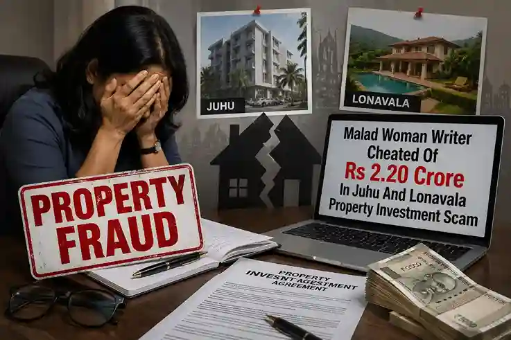 Malad writer property fraud રોકાણના નામે કરોડોની છેતરપિંડી, મુંબઈમાં મહિલા લેખિકા પાસેથી પ્રોપર્ટી ડિલના બહાને ખંખેરી લીધા અધધ... રૂપિયા!