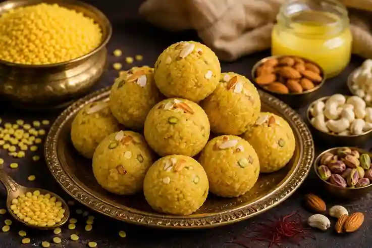 Moong dal ladoo recipe બજાર જેવા દાણાદાર લાડુ હવે ઘરમાં જ બનાવો, પ્રોટીનથી ભરપૂર મૂંગ દાળના લાડુ બનાવવાની આ સીક્રેટ રેસીપી જાણી લો!