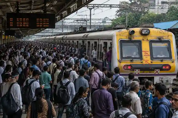Mumbai Local પીક અવર્સમાં મુંબઈગરોની મુશ્કેલી વધી સેન્ટ્રલ રેલવે પર ટ્રેનો ૩૦ મિનિટ મોડી, સ્ટેશનો પર ભારે ભીડ