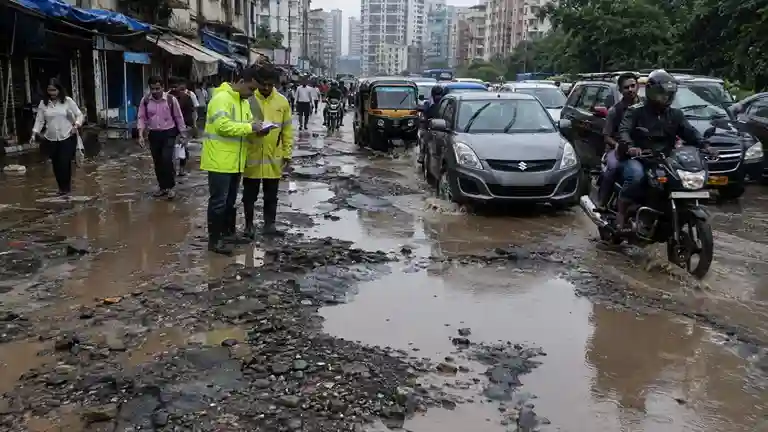 Mumbai Potholes બાપ્પાની આગમન યાત્રામાં વિઘ્ન બનશે ખાડા? મુંબઈના બિસ્માર રસ્તાઓને લઈ મંડળો ચિંતિત, પાલિકામાં ફરિયાદોનો ઢગલો