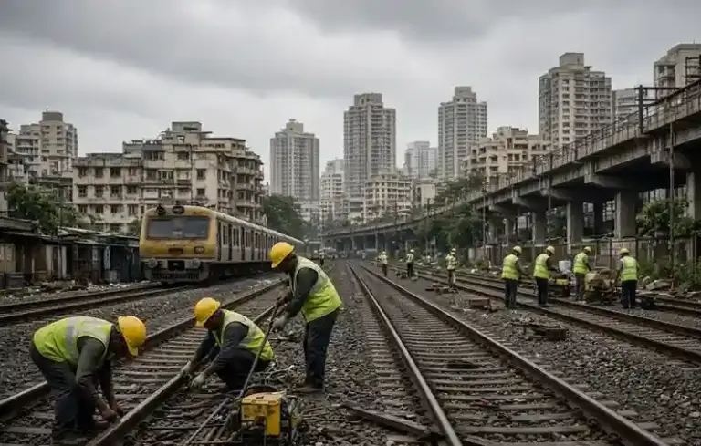 Mumbai local train mega block  રવિવારની પ્લાનિંગ પર પાણી ફેરવશે મેગા બ્લોક મુંબઈની ત્રણેય મુખ્ય લાઇન પર દોડશે નહીં ટ્રેનો