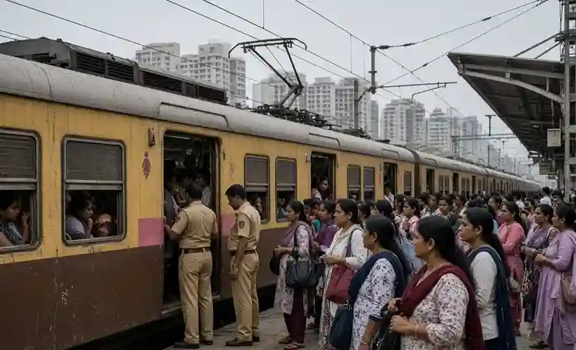 Mumbai local train snake rumor  એક અફવાએ રોકી દીધી મુંબઈ લોકલ! લેડીઝ કમ્પાર્ટમેન્ટમાં સાપ હોવાની વાત ફેલાતા મુસાફરોમાં ફફડાટ