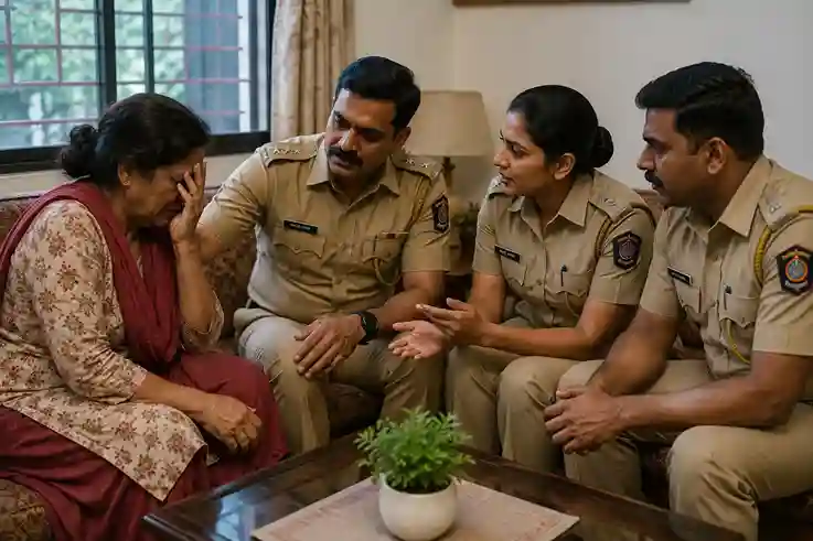 Mumbai police save life મુંબઈ પોલીસ બની દેવદૂત પવઈ પોલીસની ફાસ્ટ એક્શનથી મળી નવી જિંદગી, અડધા કલાકની અંદર બચી ગયો વૃદ્ધ મહિલાનો જીવ!
