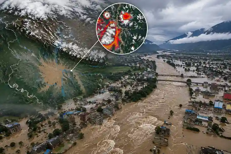 Nepal Flood નેપાળના મહાપ્રલયએ ભારતની ચિંતા કેમ વધારી? અચાનક કેમ ધારણ કર્યું રૌદ્ર સ્વરૂપ, સેટેલાઇટ ઇમેજે ખોલ્યા રાઝ